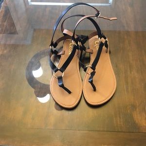 Womens sandals worn once